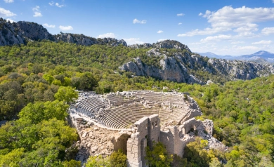 Raj dla miłośników historii? Starożytne ruin w regionie Antalyi