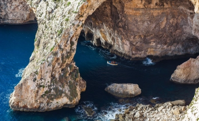 Plaże i atrakcje przyrodnicze Malty