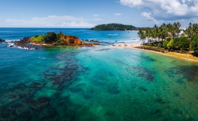 Egzotyczna wyspa. Gdzie na plaże na Sri Lance?