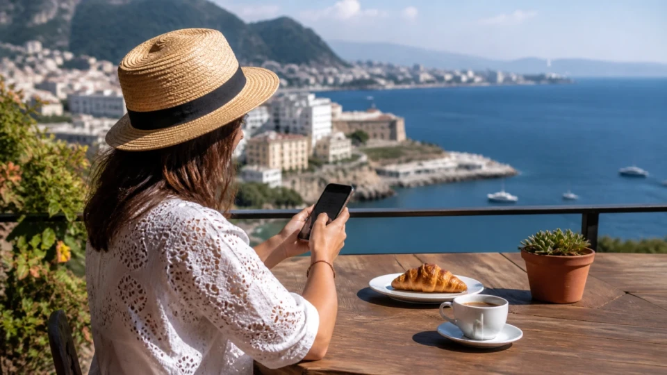 Fotorealistyczna ilustracja podróżnicza: Płatności odroczone w Rego-Bis. Zalety płatności PayPo.