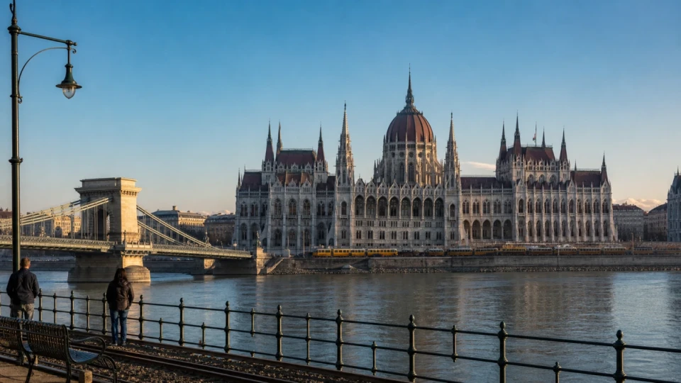 Fotorealistyczna ilustracja podróżnicza: City Break Budapeszt