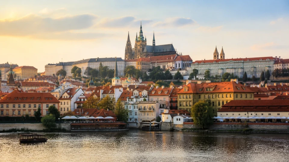 Fotorealistyczna ilustracja podróżnicza: Zamek Praski – serce Czech ?