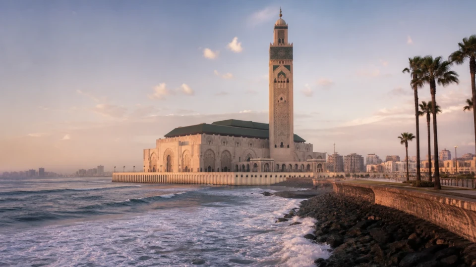 Fotorealistyczna ilustracja podróżnicza: Casablanca, nie tylko filmowa? Co warto zwiedzić?