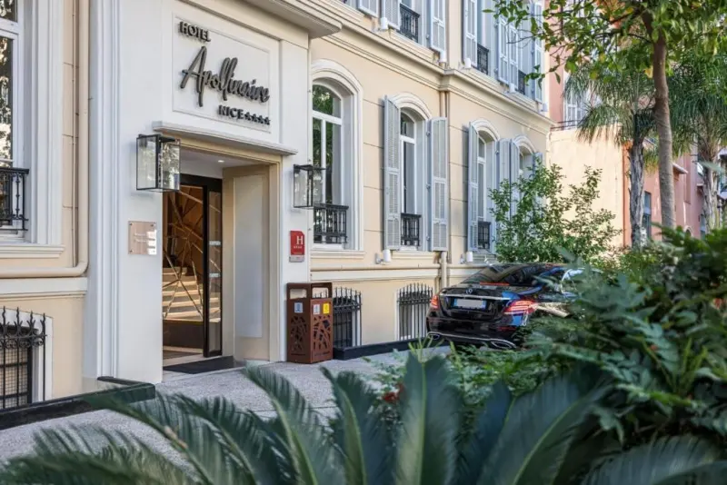 Hotel Apollinaire Nice, Francja, Lazurowe Wybrzeże