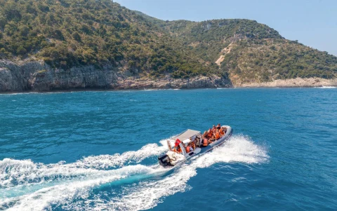 Wycieczka fakultatywna Zatoka Dafina - rejs speedboat - zdjęcie 4