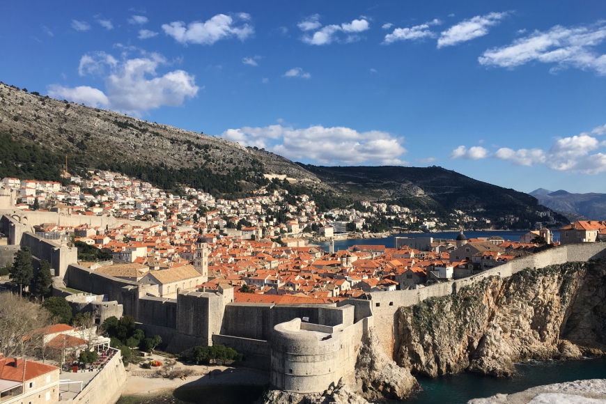 Dubrovnik , Ston, mur obronny