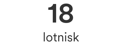 9 lotnisk