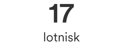 9 lotnisk