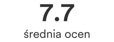 7.7 średnia ocen